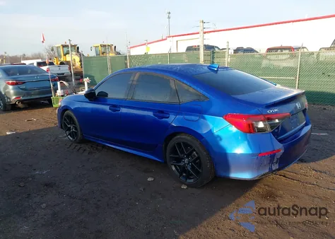 2022 Honda Civic Sport z USA, uszkodzony, nr VIN 2HGFE2F59NH568410